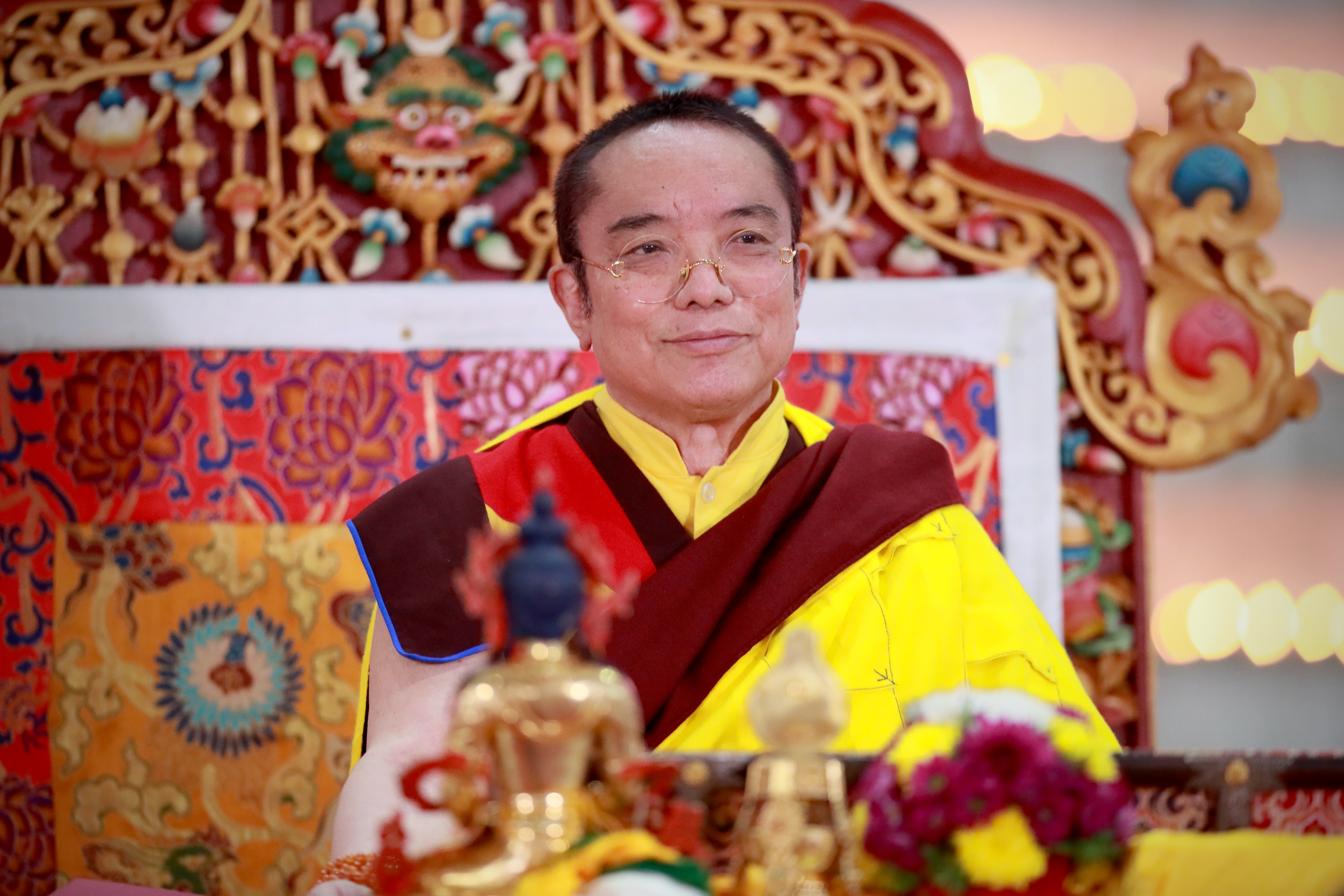 ༸བྱམས་མགོན་རྡོ་རྗེ་འཆང་མཆོག་ནས་བཀའ་བརྒྱུད་སྨོན་ལམ་ལེགས་པར་གྲུབ་པའི་ཉིན་མཐའ་མའི་མཛད་སྒོ། 